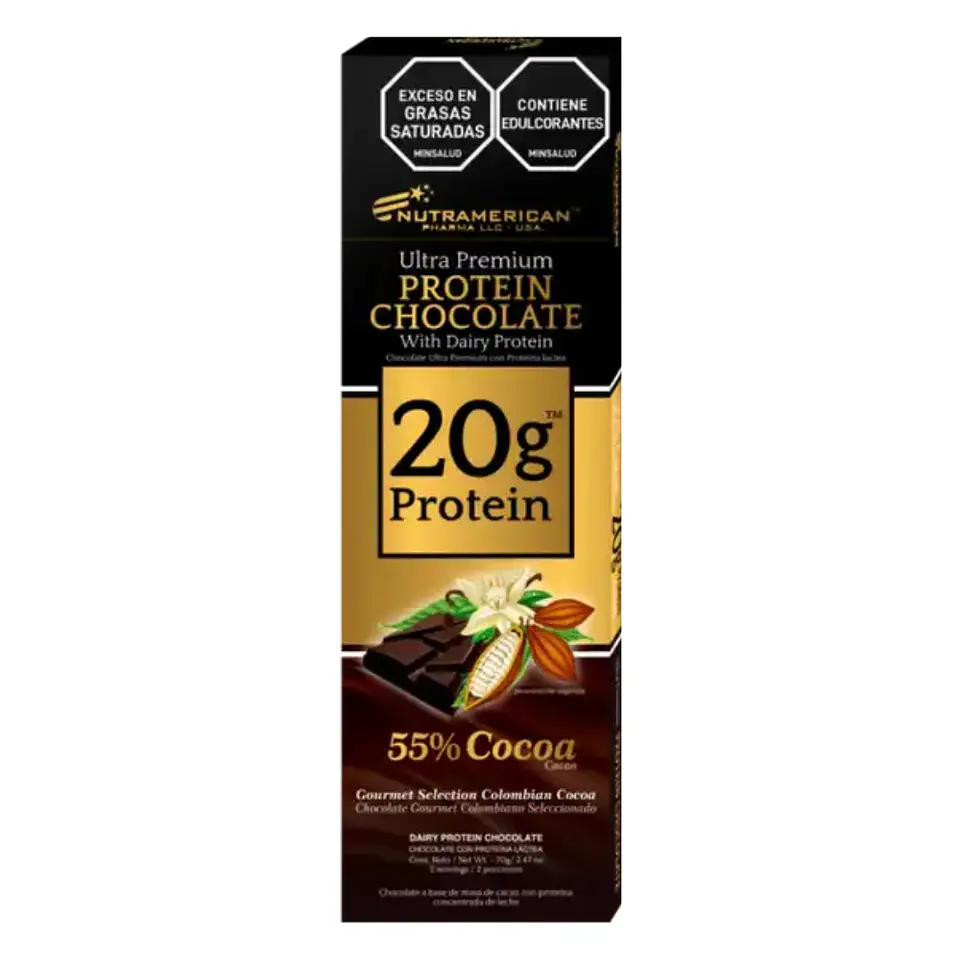 Protein Chocolate Ultra Premium 70 g Nutramerican 1