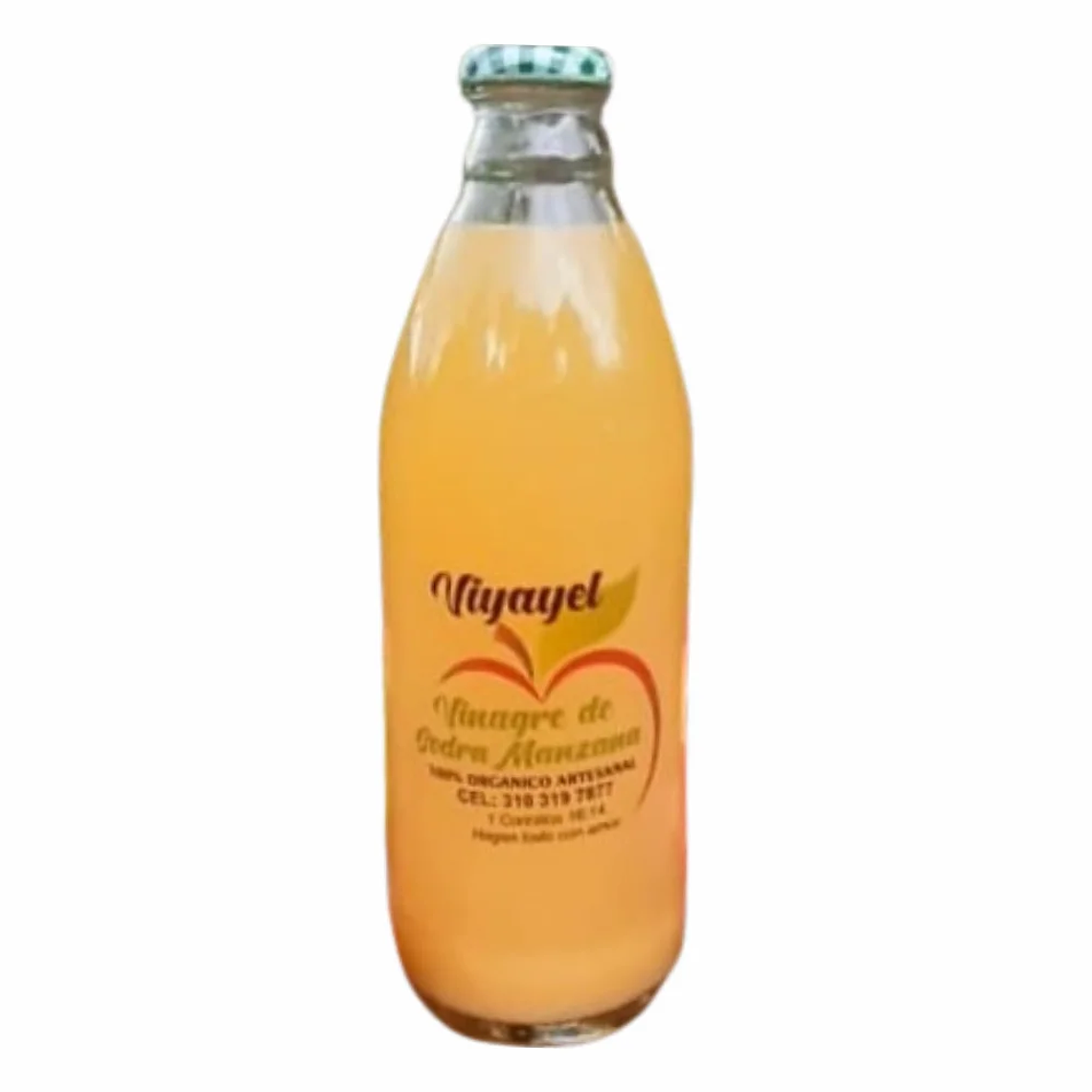 Vinagre Natural de Sidra de Manzana 1000 ml Viyayel 1
