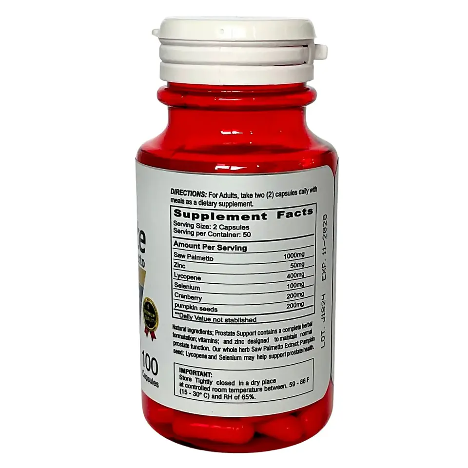 Prostate with Saw Palmetto Natural Wealth 100 Cápsulas 2
