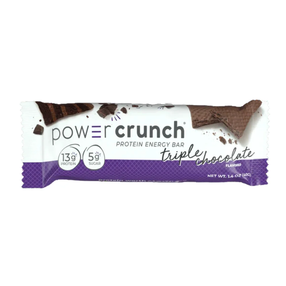 Power Crunch Galleta de Proteína Triple Chocolate 40g 1