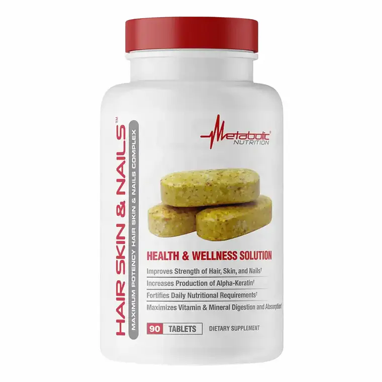 Hair Skin & Nails 90 Tabletas Metabolic 1