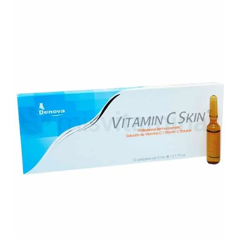 Vitamin C Skin 10 Ampolletas Denova  1