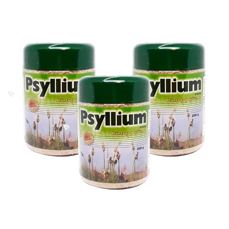 Combo Psyllium Laxante 200 g por 3 Unidades 1