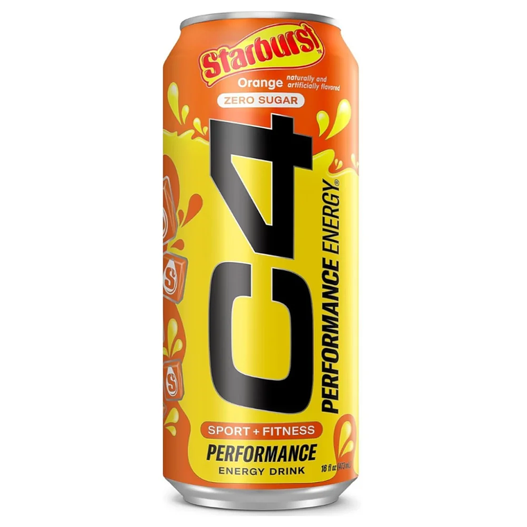 C4 Lata Energy Drink Starburs Orange 473 ml Cellucor  1