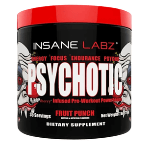 Psychotic Pre Workout Fruit Punch 217 gr Insane Labz