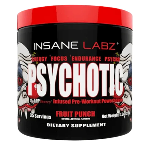 Psychotic Pre Workout Fruit Punch 217 gr Insane Labz