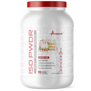 ISO PWDR Birthday Cake 3 Lb Metabolic
