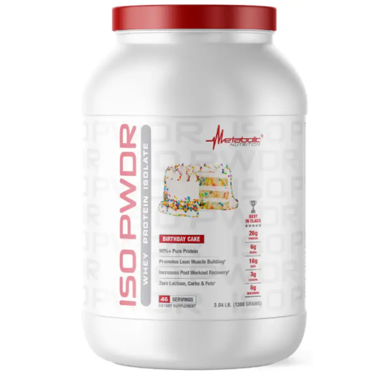 ISO PWDR Birthday Cake 3 Lb Metabolic 1