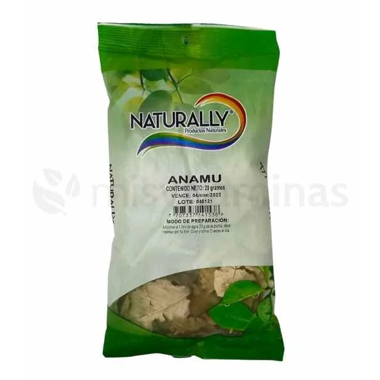 Anamú en Hojas 20 gramos Naturally 1