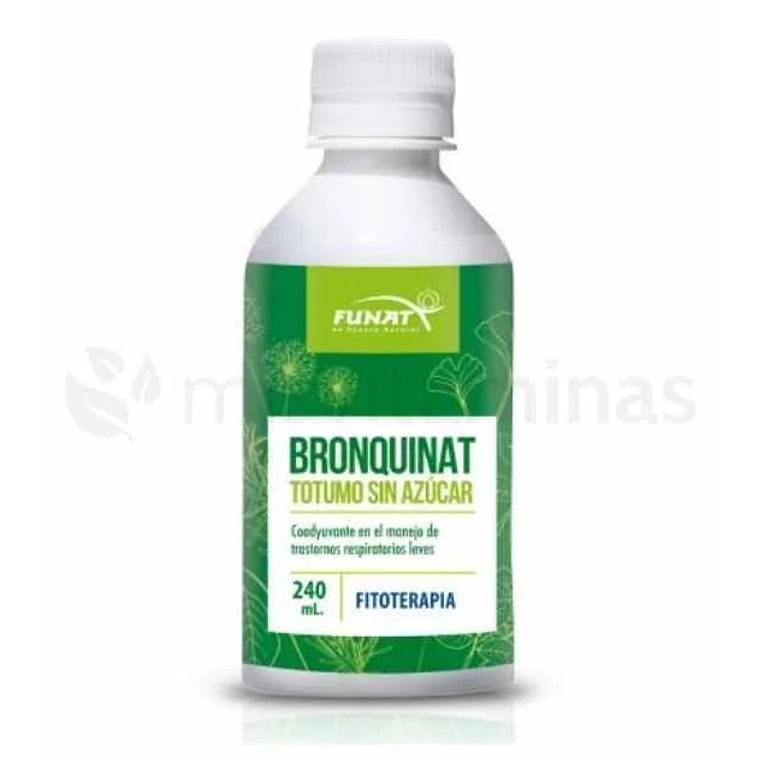 Bronquinat Totumo sin Azúcar 240 ml Funat 1