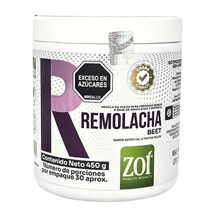 Remolacha 450 grs Zoí Beta alanina 