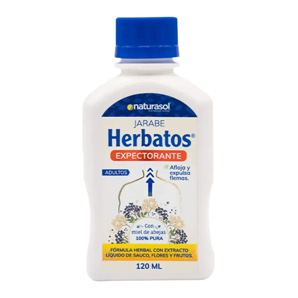 HERBATOS Jarabe Adultos 120 ml Expectorante Naturasol 1