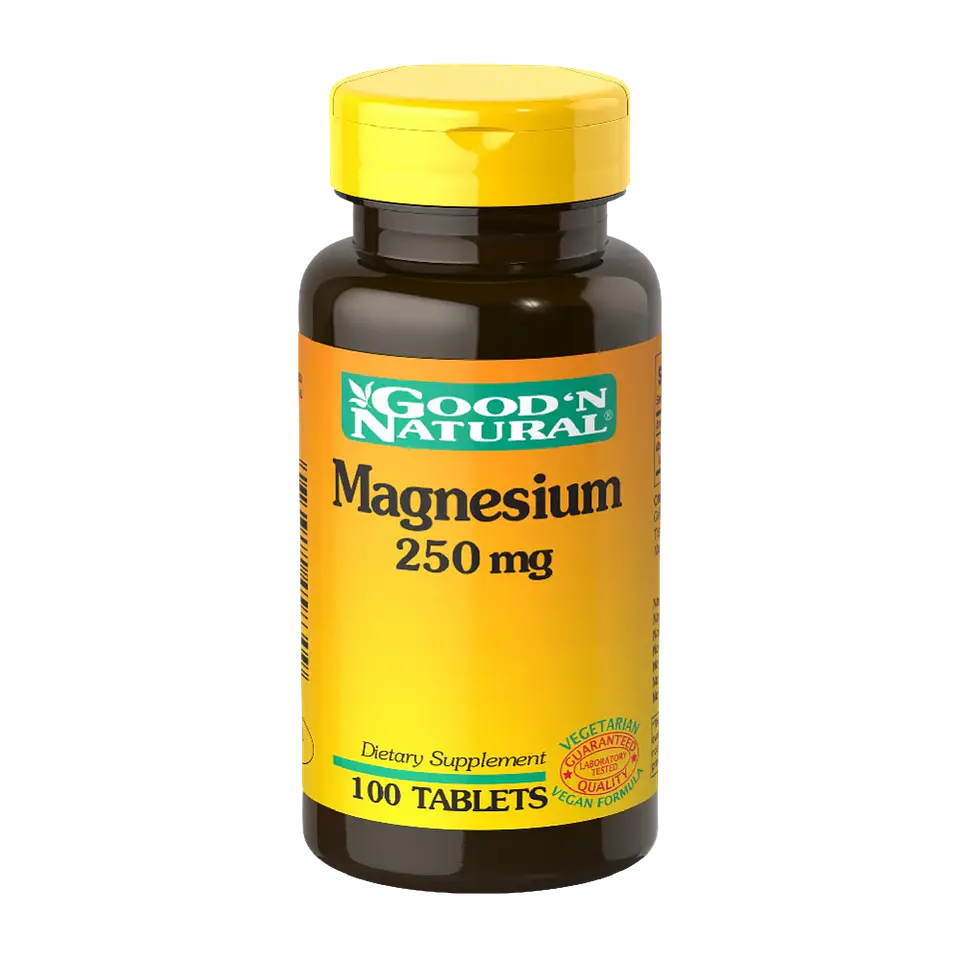 Magnesium 250 mg Good'N Natural 100 Tabletas 1