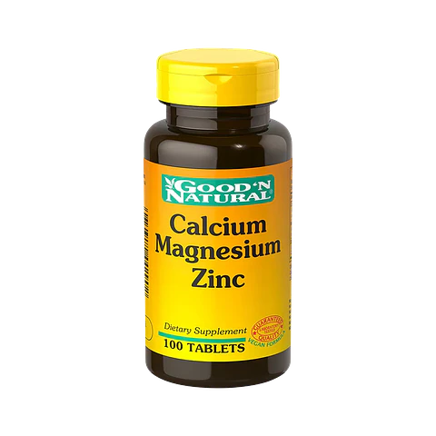 Calcio Magnesio Zinc 100 Tabletas Good'N Natural