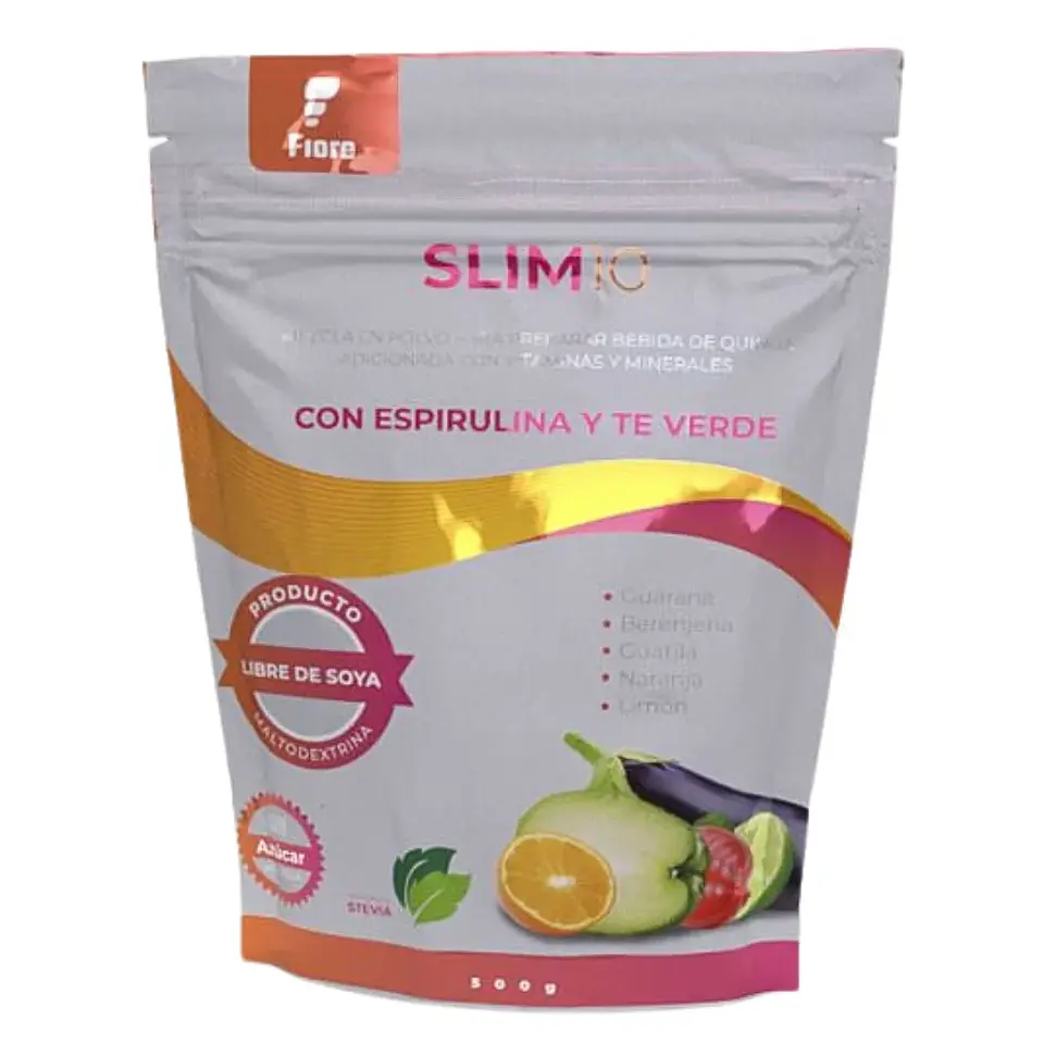 Slim10 Espirulina y Té Verde 500 g Fiore 1