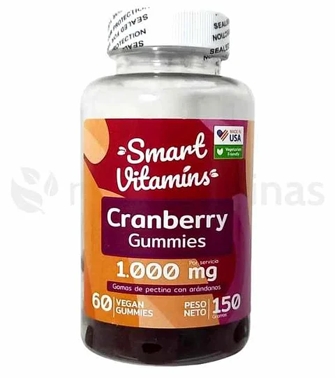 Cranberry 1000 mg 60 Gomas Smart Vitamins