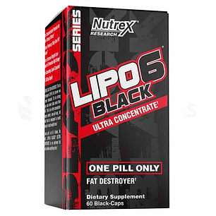 Lipo6 Black Ultra concentrate  60 Capsulas