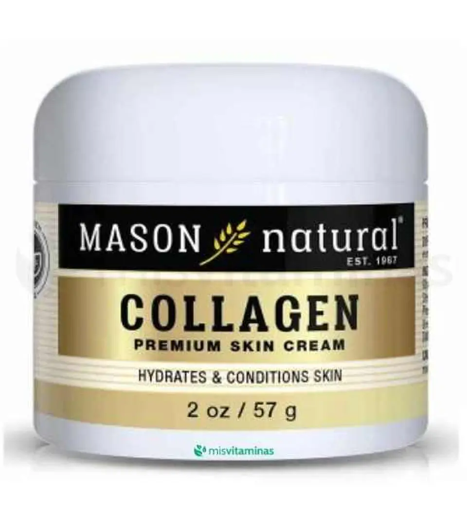 Crema de Colágeno Puro Premium 57 gr Mason Natural 1