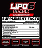 Lipo6 Black Ultra concentrate  60 Capsulas - Miniatura 2