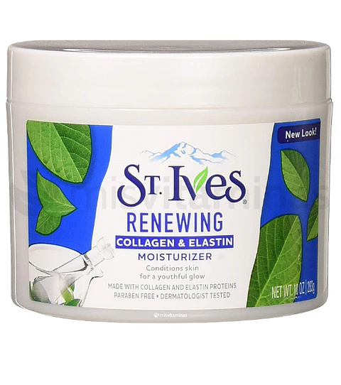 Crema de Colágeno y Elastina St Ives 283gr