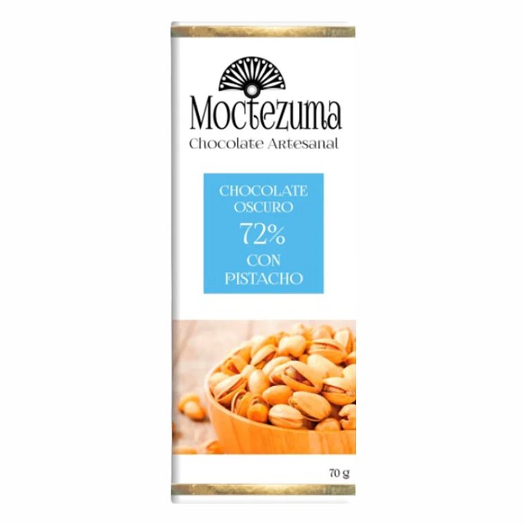 Chocolate con Pistacho 70 g Moctezuma 1