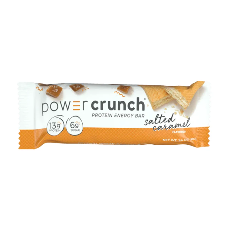 Power Crunch Galleta de Proteína Caramelo Salteado 40g 1