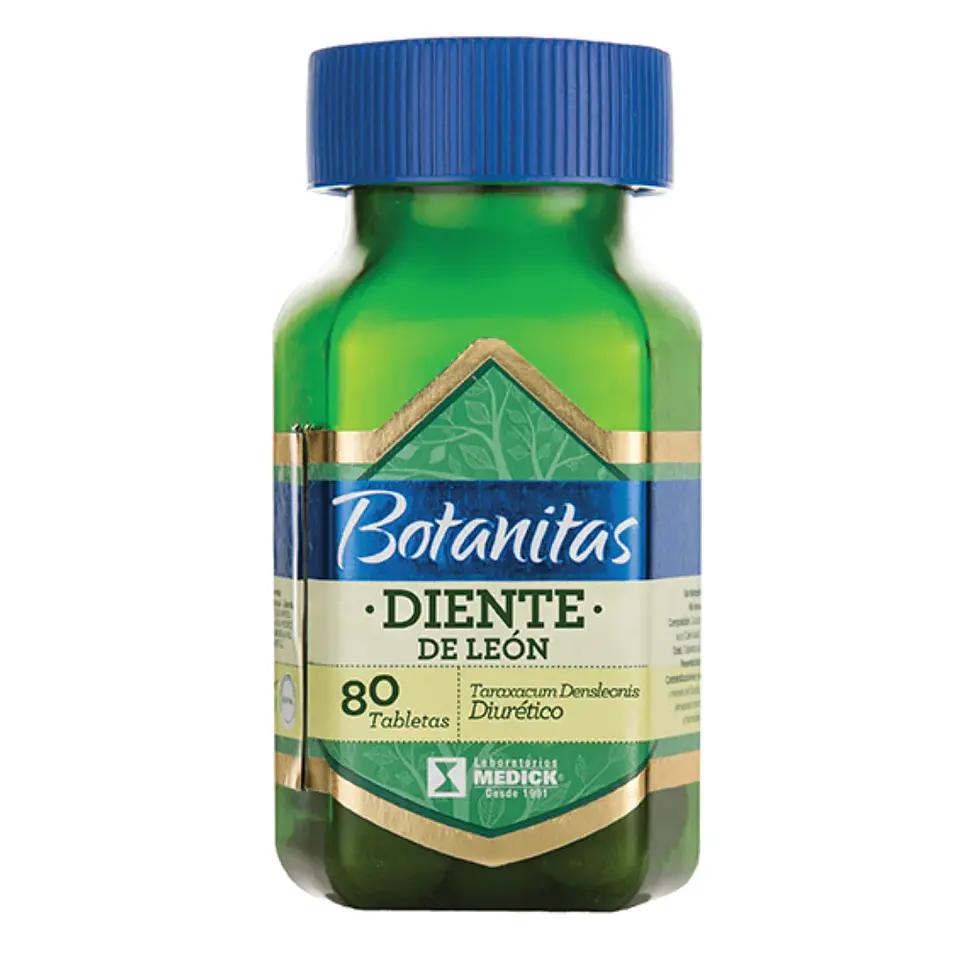 Diente de León 80 Tabletas Botanitas 1