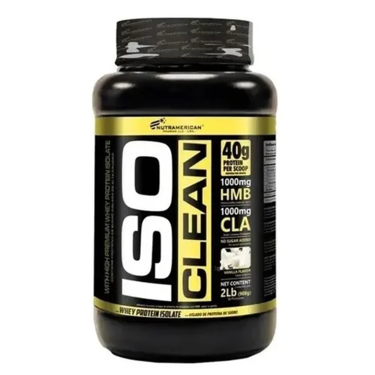 Iso Clean Proteina Aislada Nutramerican 2 Libras 1