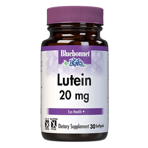 Lutein 20 mg 30 Softgels Bluebonnet
