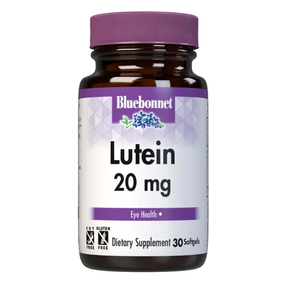 Lutein 20 mg 30 Softgels Bluebonnet 1