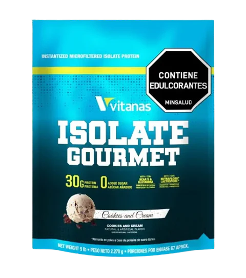 Isolate Gourmet 5 libras Vitanas Cookies & Cream