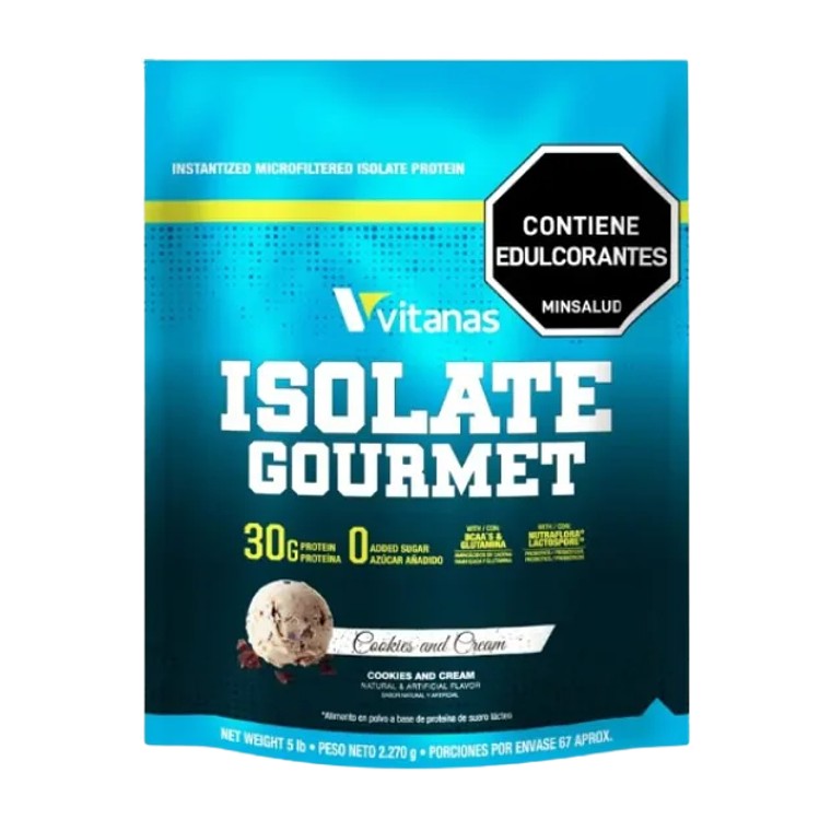 Isolate Gourmet 5 libras Vitanas Cookies & Cream 1
