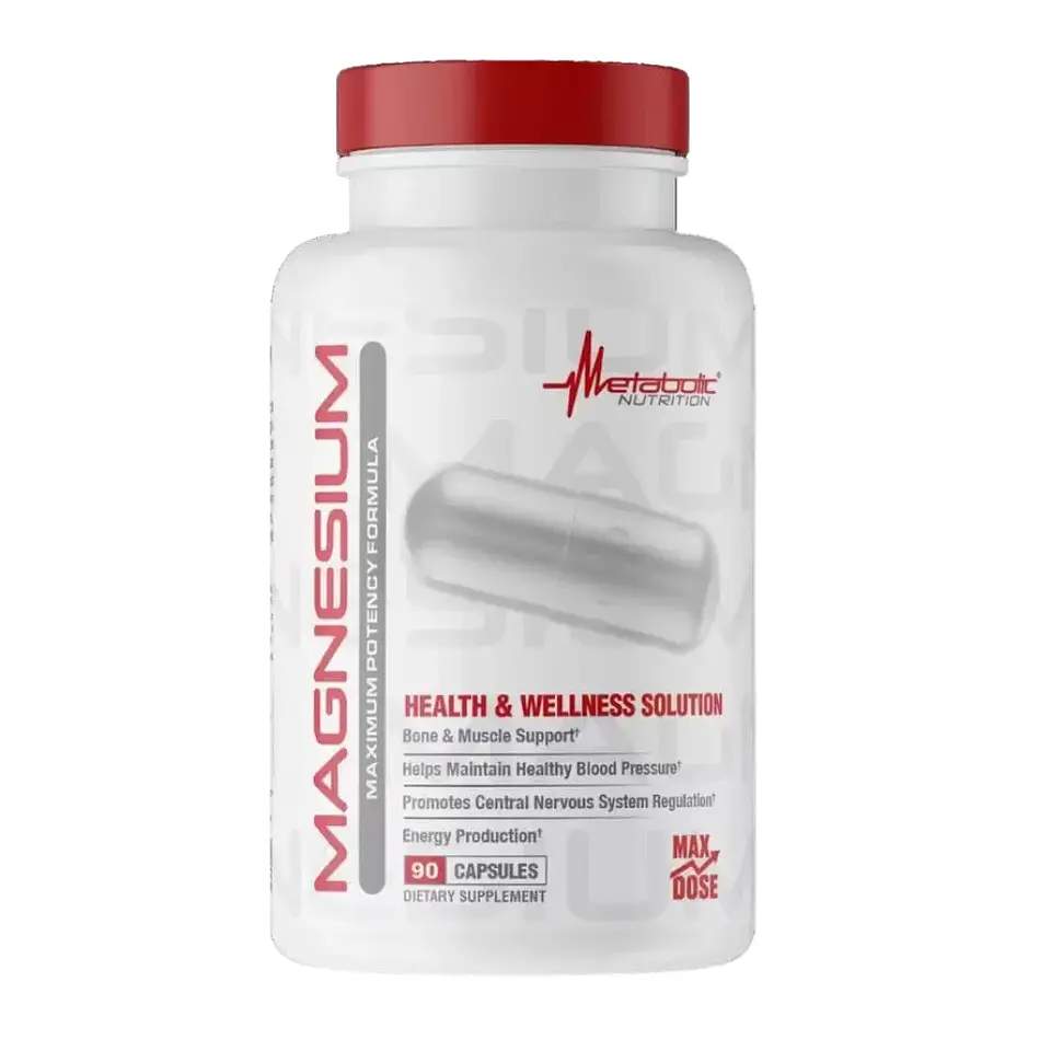 Magnesio 90 Cápsulas Metabolic 1