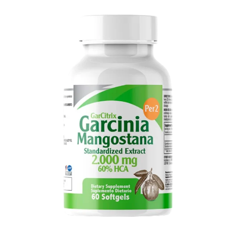 Garcinia Mangostana 60 Softgels Healthy America 1