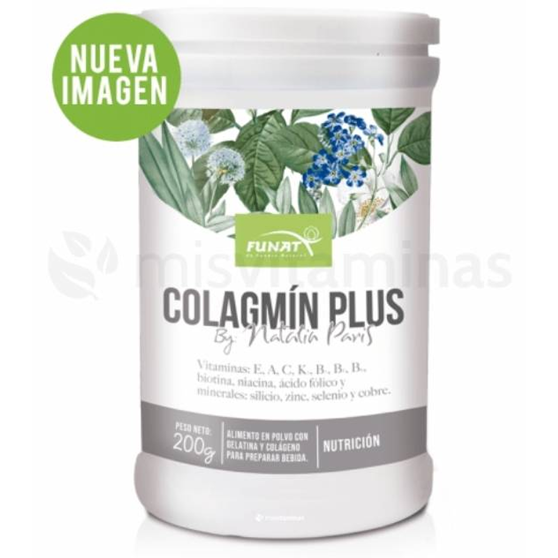Colagmín Plus By Natalia Paris Funat Colágeno 200 gr 1