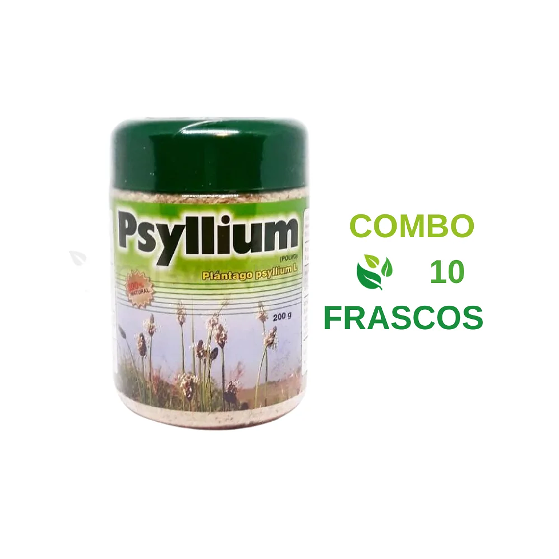 Combo Psyllium Laxante 200 g por 10 Unidades 1