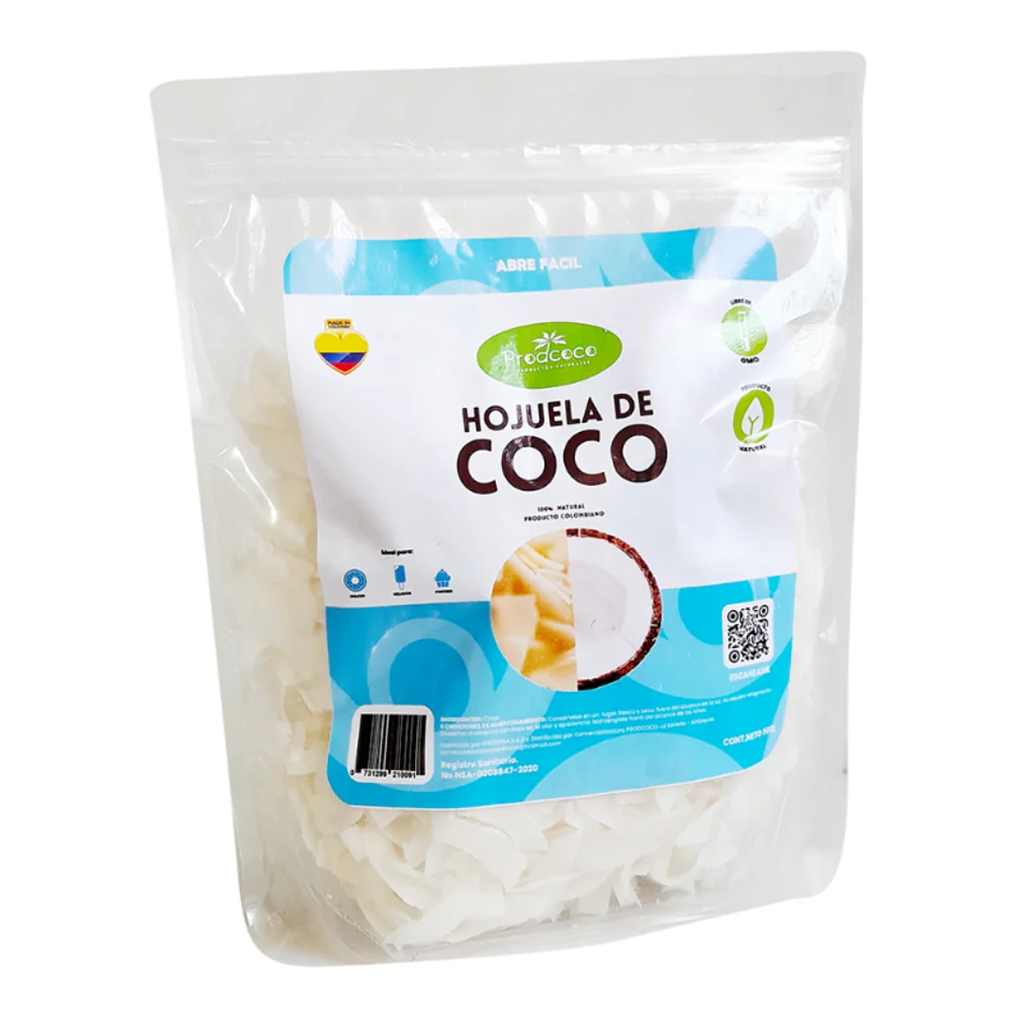 Hojuela de Coco 500 gr Prodcoco 1