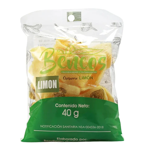 Chicharrin Limón 40 g Bencos