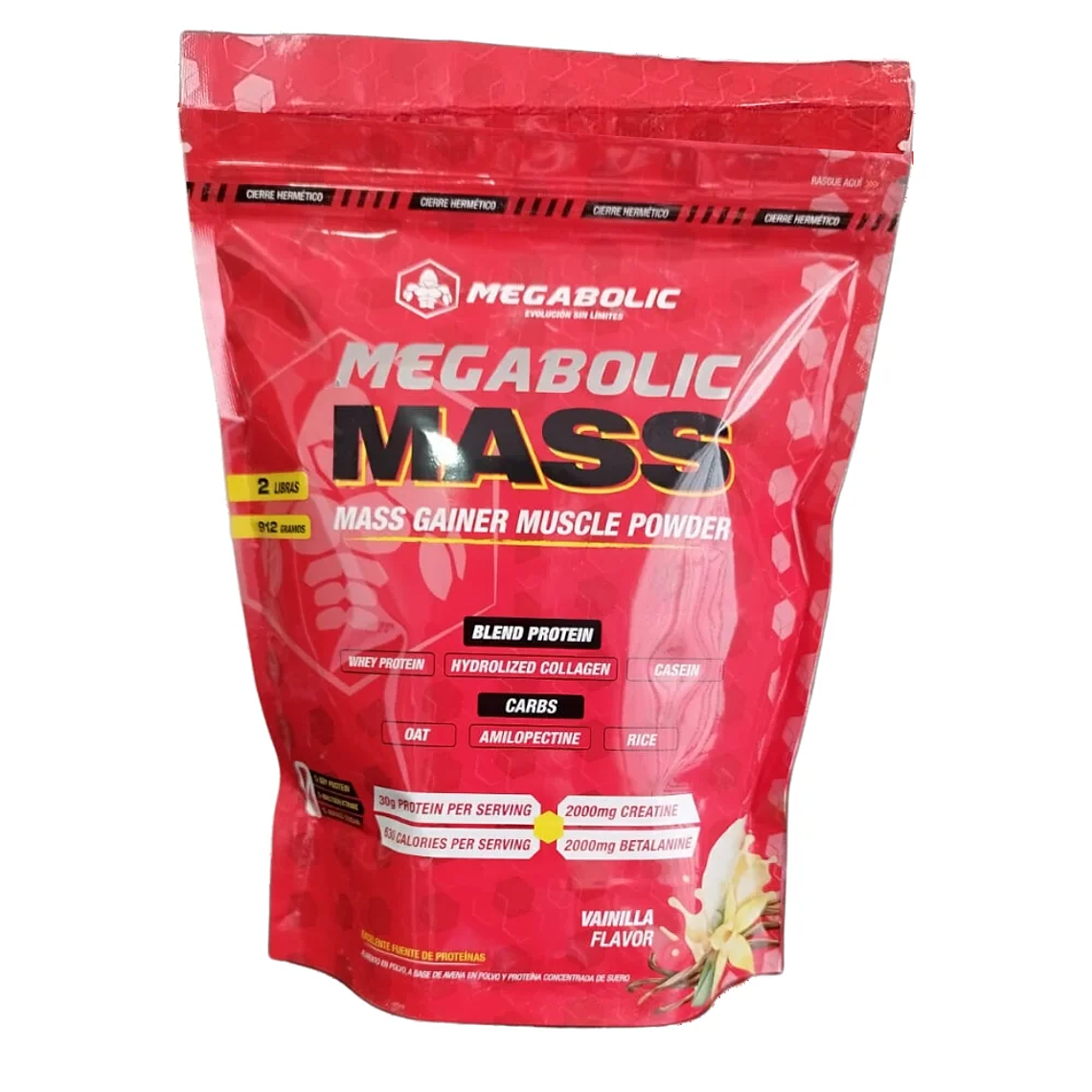 Megabolic Mass Gainer Muscle Powder 912gr  1