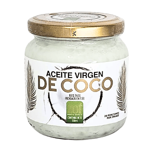 Aceite Virgen de Coco 200 gr Zoi
