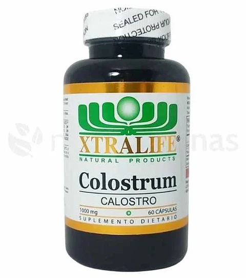 Colostrum 1000 mg 60 Cáps Xtralife