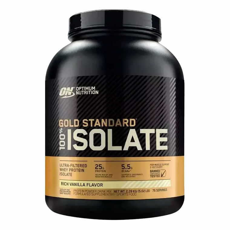 Gold Standard 100% Isolated 5.02 Libras Optimun Nutrition 1