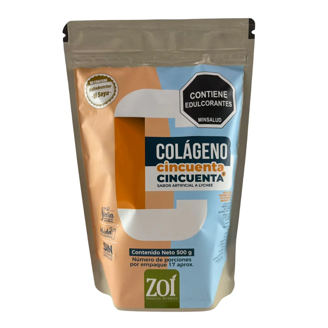 Colágeno Cincuenta y Cincuenta 500 gr ZOI 1