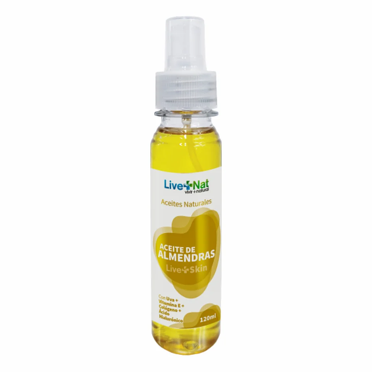 Aceite de Almendras 120 ml Live + Nat 1
