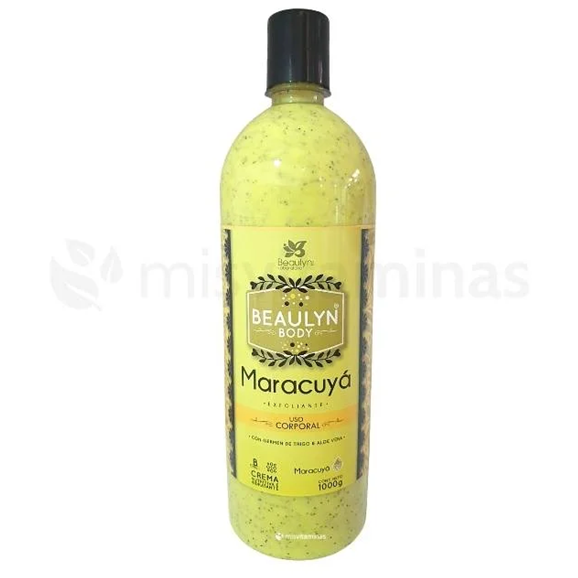 Crema de Maracuyá con Exfoliante 1000 g Beaulyn 1