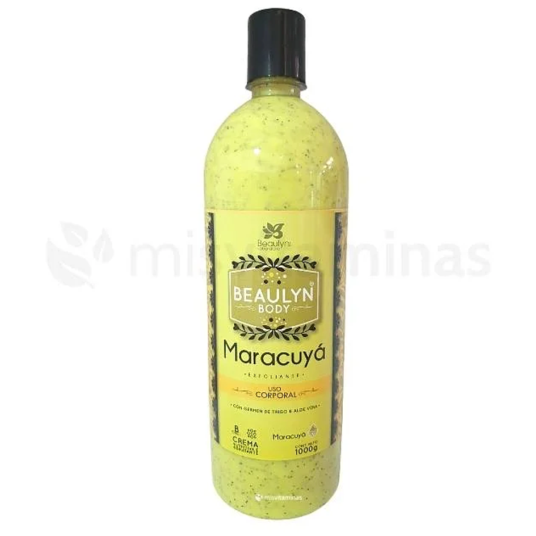 Crema de Maracuyá con Exfoliante 1000 g Beaulyn 1