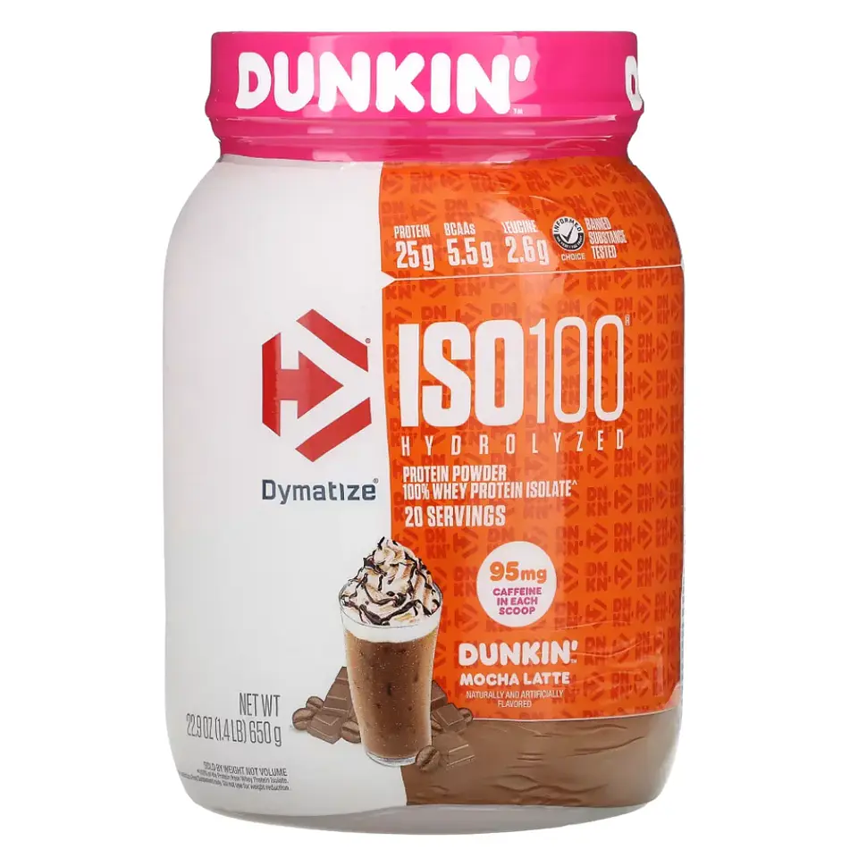 Iso 100 1.4 Lb Dunkin´ Mocha Latte Dymatize 1