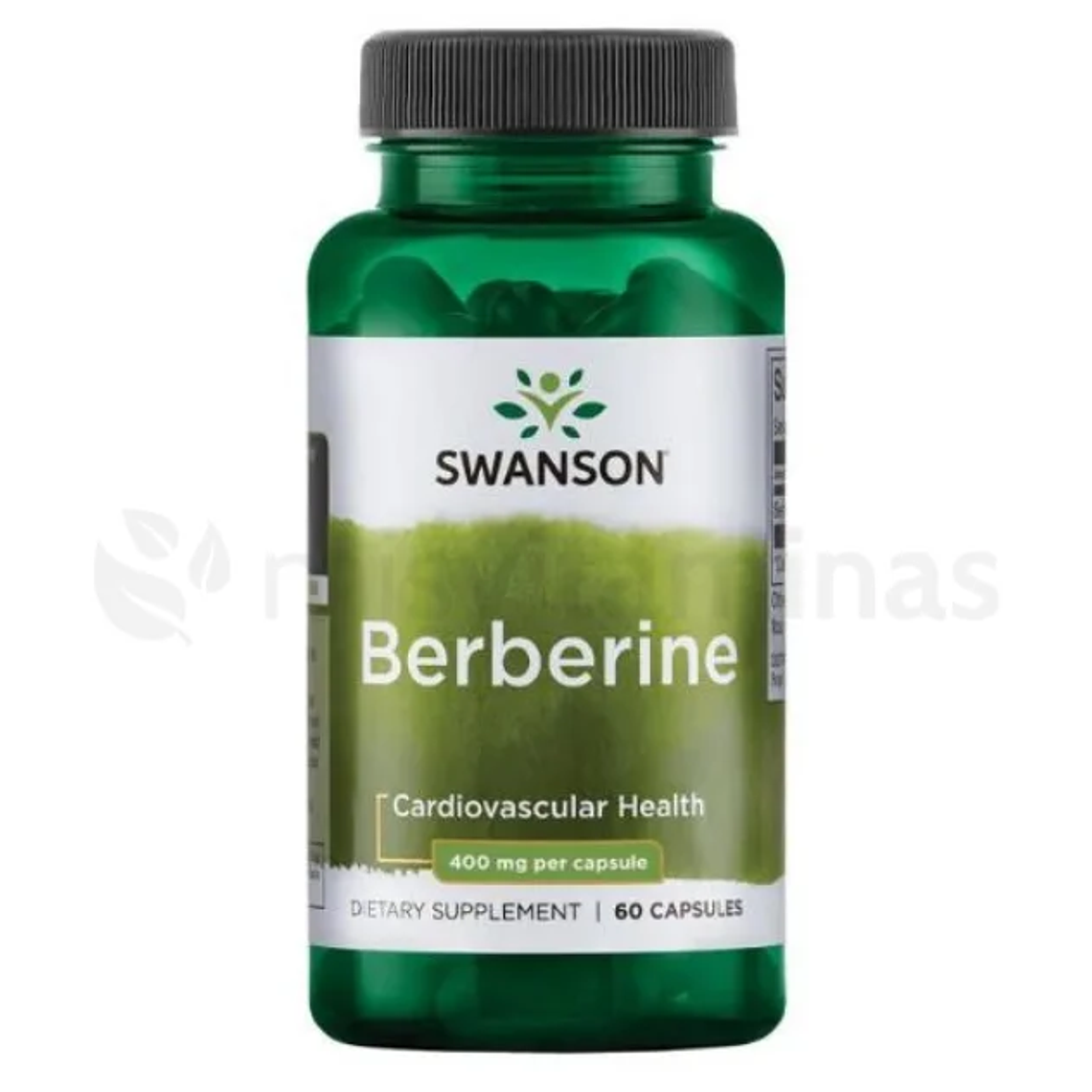 Berberine 400 mg Swanson 60 Cápsulas 1