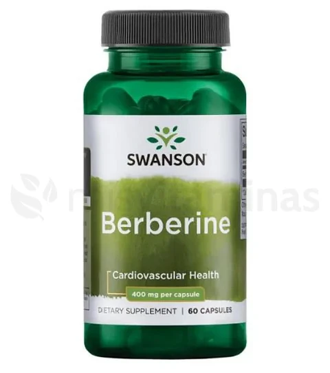 Berberine 400 mg Swanson 60 Cápsulas