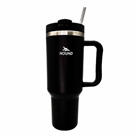 Termo en Acero Inoxidable Negro 40 oz Hound